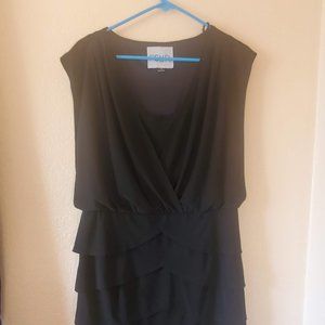 RSVP women's black dress plus size 16